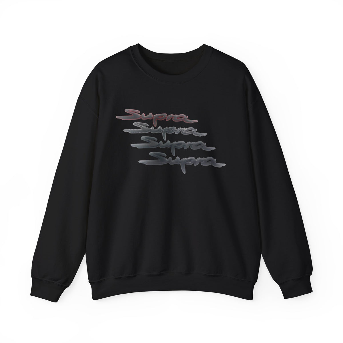 Supra Script Crewneck Sweatshirt — Streetwear Logo Pullover