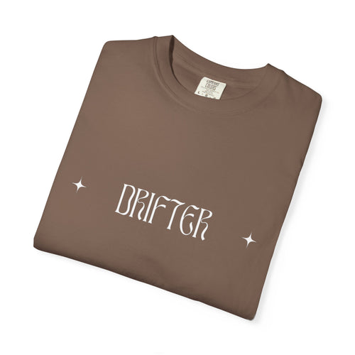 Drifter Graphic T-Shirt — Vintage Brown Garment-Dyed Tee