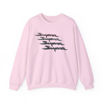 Supra Script Crewneck Sweatshirt — Streetwear Logo Pullover